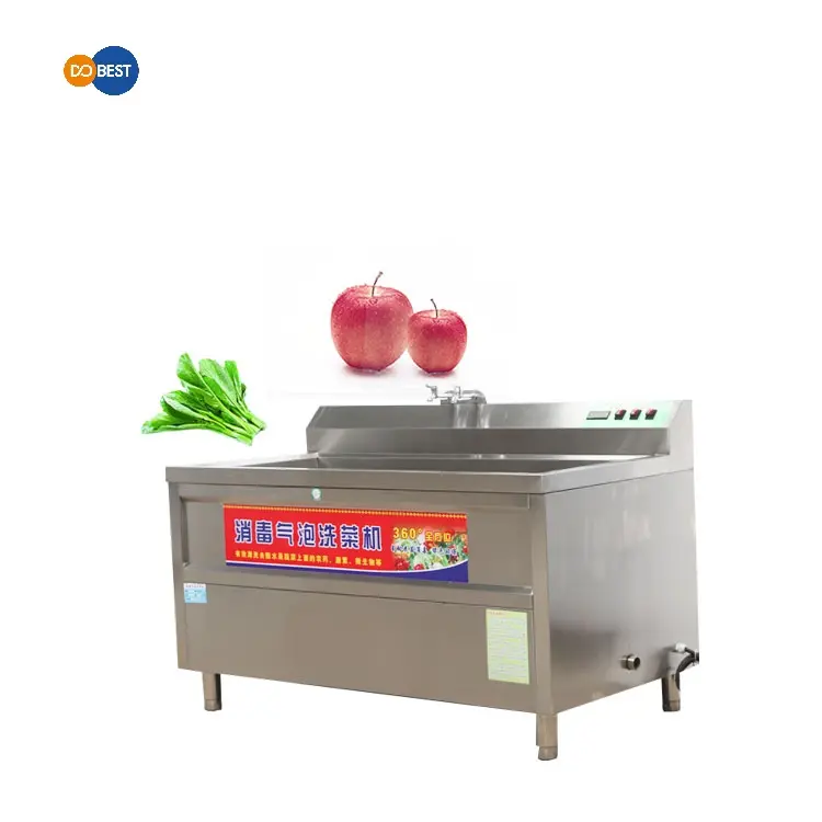 Sterilisatie Voedselverwerkende Machine Groentewas Groentewasmachine Ozon Machine Industriële Groente Wasmachine