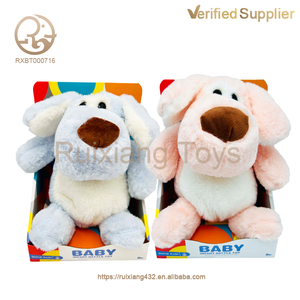 Usine en peluche enfants dormir régler point personnalisé petite taille chien mignon jouets en peluche avec fonction musicale pour le jeu des enfants - Product Image 5