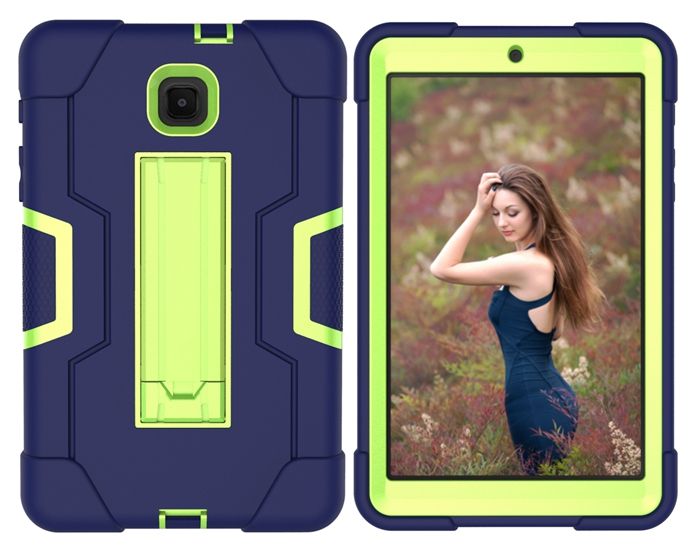 Bleu marine + Olivine