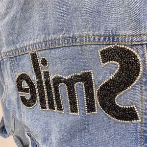 Ropa al por Mayor de Moda, Vestido de Mezclilla para Niñas, Conjuntos de Ropa para Niñas, Conjunto de Ropa Infantil para Niña de Verano - Product Image 3