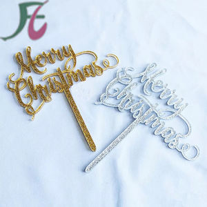 ของตกแต่งหน้าเค้กสุขสันต์วันคริสต์มาสอุปกรณ์ตกแต่งหน้า<span class=keywords><strong>เค้ก</strong></span>สุขสันต์วันคริสต์มาส - Product Image 5