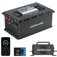 Baterai LiFePO4 72V 105Ah Berkinerja Tinggi untuk Golf Cart 36V 48V 72V 100Ah 200Ah untuk AGV Kendaraan Kecepatan Rendah