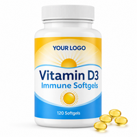 Gélules de Vitamine D3 pour le Système Immunitaire, Gélules pour la Défense Quotidienne, Gélules à Haute Puissance, Nutriments Purs pour le Bien-être Vital