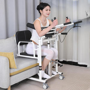 Hydraulic Lift Transfer Chair Adjustable Lightweight Design Back Support Frame for Post-Surgical Rehabilitation Mobility - Product Image 2