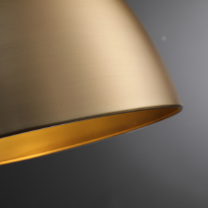 <span class=keywords><strong>Suspension</strong></span> industrielle moderne en <span class=keywords><strong>laiton</strong></span>, style dôme, vintage, pour entrepôt, avec poignée, finition or <span class=keywords><strong>brossé</strong></span>, économe en énergie, lumière douce 2700K - Product Image 4