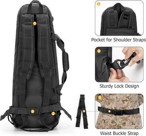 कस्टम डबल सामरिक गियर मोले होल्स्टर डबल गन आउटडोर गतिविधियों के लिए शिकार बैकपैक की शूटिंग के लिए शिकार बैकपैक - Product Image 3