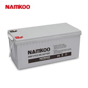 Baterías de Gel Namkoo 12V 150ah, Baterías Solares 150 Ah 150 Amp ABS 110V, Batería de Ciclo Profundo de 12 V 150 Ah - Product Image 3
