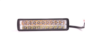 Super Slim Led Barra de luz de trabajo 4x4 Offroad coche DRL lámpara de señal luces impermeable camión motocicleta lámpara LED trabajo luz de advertencia - Product Image 3