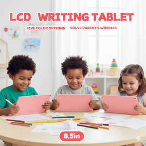 แผ่นเขียนดิจิทัล HS จัดส่งฟรี ของขวัญคุณภาพสูง ขนาด 8.5 นิ้ว กระดานวาดเขียน LCD สำหรับเด็ก - Product Image 2