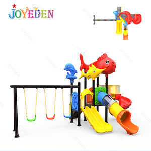 Guangzhou Joyeden - Juego de Columpios y Toboganes de Metal y Plástico para Niños, Personalizado, Popular, Comercial, para Exteriores - Product Image 5