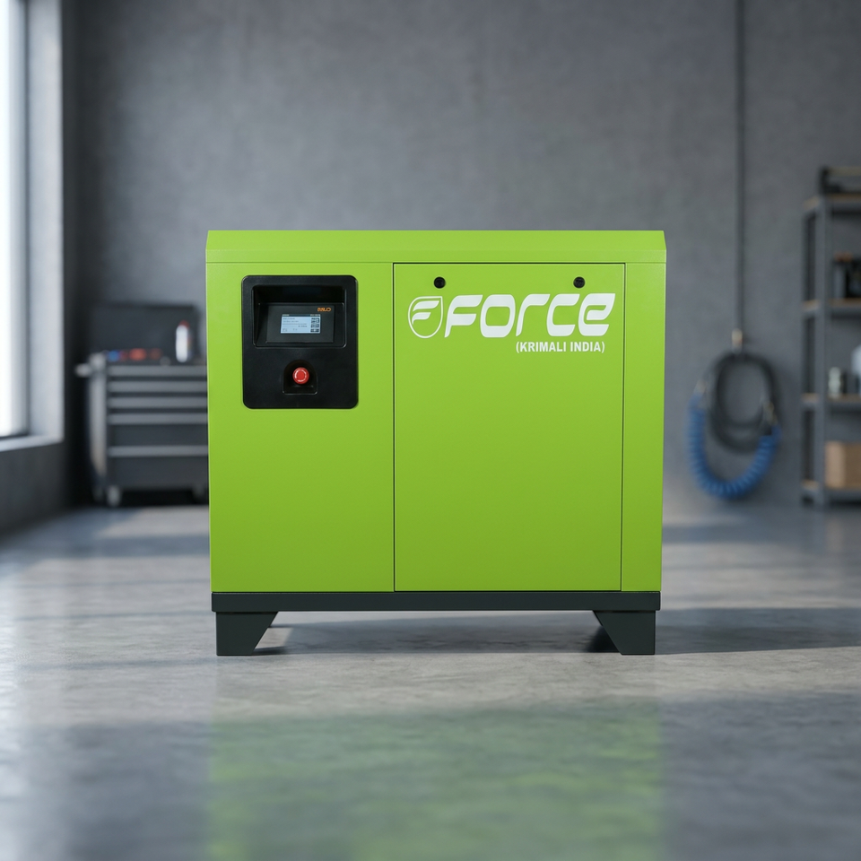 Screw Type Testing Machine 10HP Rotary Screw Compressor Industrial Air Compressor for Factory ...