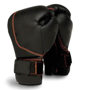 Guantes de Boxeo Estilo Americano Naranja/Negro - Product Image 5