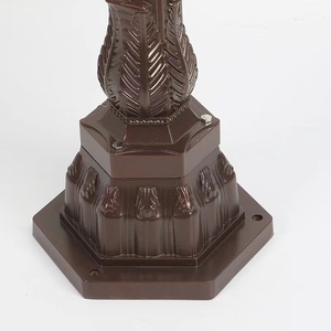Lampe solaire extérieure en bronze pour pelouse, LED IP65 résistante à l'eau, lumière du jour 5000K, abat-jour en métal, détecteur de mouvement, garantie 5 ans - Product Image 5