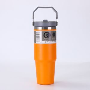 Hot-selling Classic Tumbler Stainless Steel Vacuum Insulated Tumblers with Lid <b>Travel</b> <b>Mug</b> Ready to Ship Powder Coating - Product Image 2