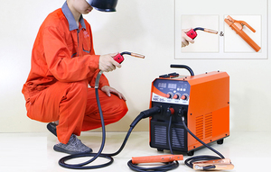 OEM <span class=keywords><strong>MIG</strong></span>-270 IGBT DC inverter <span class=keywords><strong>MIG</strong></span>/MAG máquina de soldadura CO2 soldador sin gas alambre y <span class=keywords><strong>MIG</strong></span> antorcha abrazadera de tierra 380V - Product Image 2