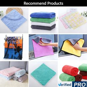 Serviette de nettoyage automobile en microfibre tricotée velours corail Pumi 40*40, séchage rapide, douce, pour usage domestique et lavage de voiture - Vente en gros - Product Image 6