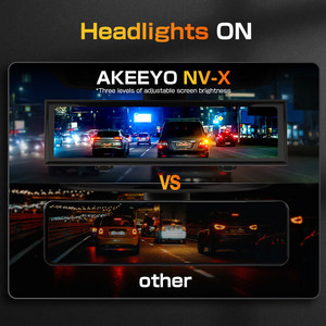 Akeyo 11.26inch IPS siêu đêm kép 1080P Full HD Xe <span class=keywords><strong>GPS</strong></span> phía trước và phía sau màn hình cảm ứng Xe DVR Dash Cam - Product Image 5