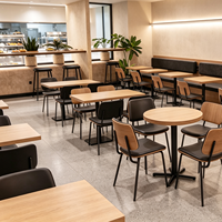 Usine de tables et de chaises de restaurant de luxe, meubles commerciaux sur mesure, mobilier moderne pour hôtel 5 étoiles, mobilier de café