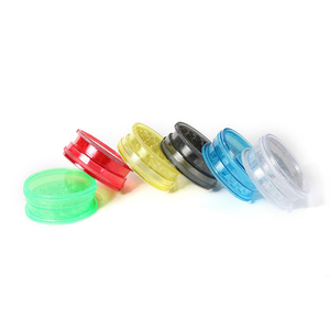 40/60mm Plastic <b>Herb</b> <b>Grinder</b> 3 Parts Customize Tobacco Plastic Crusher Spice Dry Acrylic <b>Grinders</b> Tobacco Wholesale - Product Image 2