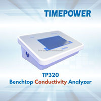Touchscreen Benchtop Conductivity Meter with 0-200mS Range 1.5% Accuracy for Industrial Water Testing