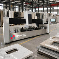 Centre CNC intelligent haute efficacité HMI3015A : Machine pour comptoirs en quartz/granit avec polissage automatique, perçage et ATC haute vitesse