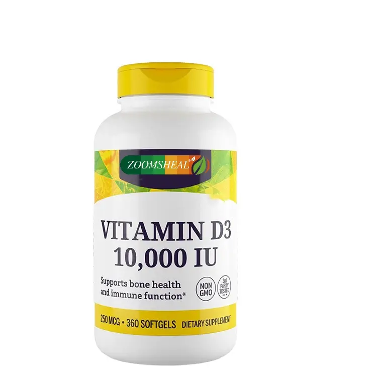 Vitamina D d3 para suplemento alimenticio, gomas para el pelo, caramelo para el crecimiento de altura