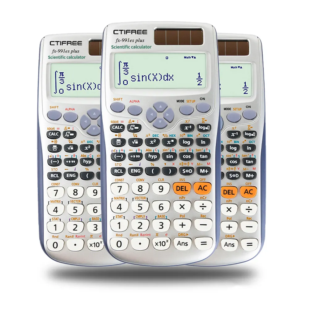 Calculatrice Scientifique 417 Functions Stationery Scientific Calculator Student OEM Custom 991es plus Scientific Calculator