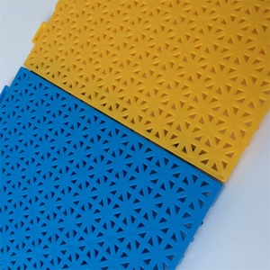 พื้นประสาน PP กันลื่นประสานกระเบื้องปูพื้นสนามบาสเกตบอลแบดมินตันกลางแจ้งพื้นกีฬา - Product Image 3