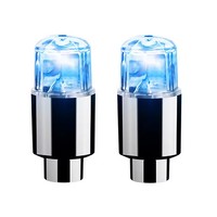 Tapas de Válvula de Neumático LED Coloridas para Coche, Moto y Bicicleta, Lámpara de Rueda, Accesorios para Neumáticos de Auto