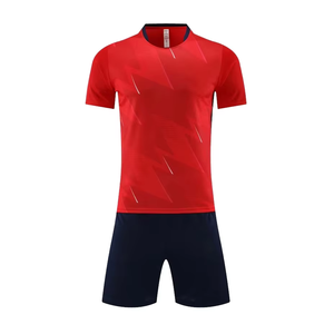 Maillots de football respirants pour hommes SM, kits de football personnalisés par sublimation pour l'entraînement et les matchs, uniforme de service - Product Image 1