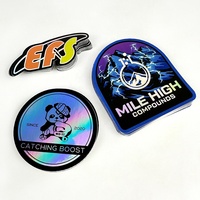 Fabricant d'autocollants en vinyle, impression personnalisée, autocollants imperméables, autocollants de marque privée avec effet holographique