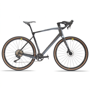 Bicicletta <span class=keywords><strong>Gravel</strong></span> 700C di Ultima Tendenza, Telaio in Carbonio Ultraleggero con Perno Passante, Freno a Disco Idraulico Integrato, Bici da Avventura All-Terrain - Product Image 6