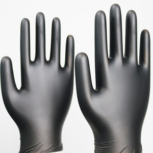 Gants de protection en mélange de nitrile, texture intégrale, lisses, sans poudre, non stériles, à usage unique, protection quotidienne, jetables, sécurité - Product Image 4