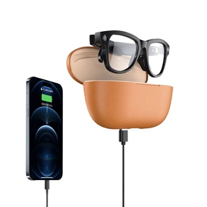 Lunettes Intelligentes M02 Ultra Noires à Technologie Avancée, 8MP, Recharge Réversible, Contrôle par Application, Wi-Fi, Assistant IA pour l'Identification d'Objets - Product Image 1