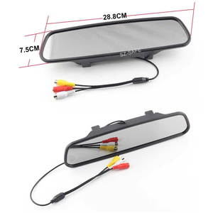 12V Universal Safety Driving <strong>Car</strong> <strong>Reversing</strong> <strong>Aid</strong> 4.3 Inch <strong>Car</strong> Monitor Auto Rear View Mirror LCD Screen for <strong>Cars</strong> - Product Image 4