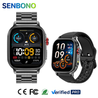 Reloj Inteligente para Exteriores AK109 con Correa de Silicona, Batería de 1400mAh, Monitorización del Sueño, Múltiples Modos Deportivos, Resistente al Agua IP68