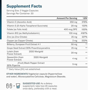OEM ODM Zéaxanthine Antioxydant Lutéine Mélange Softgel Capsules Adulte Supplément Protéger Softgel - Product Image 2