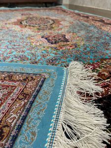 Alfombra de Diseño Moderna y Elegante, Hecha a Mano con Seda Pura, Lavable, Antideslizante, para Sala de Estar o Dormitorio - Product Image 2