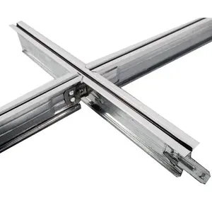 Linh Kiện Lưới Trần/Thanh Chữ <span class=keywords><strong>T</strong></span> Thép Trần Hình Chữ <span class=keywords><strong>T</strong></span>/Lưới Chữ <span class=keywords><strong>T</strong></span> Mạ Kẽm Treo Trần, Lưới Chữ <span class=keywords><strong>T</strong></span> Phẳng 24 Màu Trắng - Product Image 3