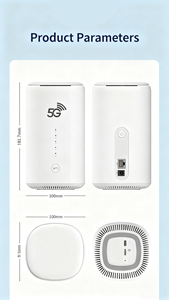 เราเตอร์ไร้สาย OLAX G570 5G Gigabit Wifi แบบ Dual Band CPE สำหรับภายนอกอาคาร Cat6 รองรับซิมการ์ด Wifi6 5G Cpe รองรับผู้ใช้ 32 คน เราเตอร์ซิม 5G - Product Image 3