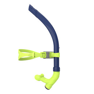 रंगीन सिलिकॉन पानी के पानी के नीचे खेल स्कूबा श्वास ट्यूब डाइविंग लबॉल स्नॉर्कल के साथ ललाट स्नॉर्कल - Product Image 2