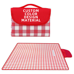 Tapete de Camping Cuadrado Goodwin Ecológico de Tela Oxford 600D, Impermeable, Plegable, Resistente a la Humedad, Manta de <span class=keywords><strong>Picnic</strong></span> para Playa y <span class=keywords><strong>Parque</strong></span> - Product Image 1