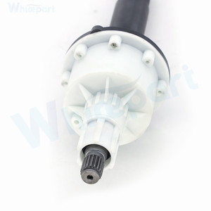 Eje de plástico y metal de color blanco y negro de 164mm de diámetro, 14,8mm de longitud total, 350mm, embrague de lavadora - Product Image 2