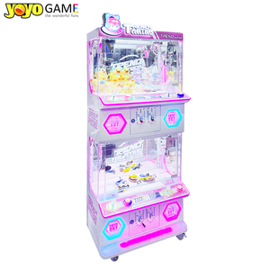 Mini Máquina de Grúa de Garras Alta para 4 Jugadores, Operada con Monedas, Juego Expendedor de Juguetes de la Suerte, para Capturar Llaveros y Pequeños Premios - Product Image 3