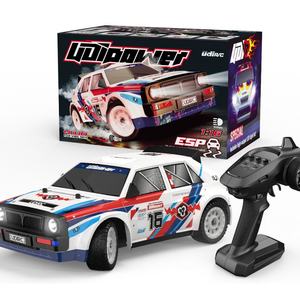 Camion télécommandé de drift haute vitesse, voiture de sport RC Muscle 1:10 30km/h, moteur brossé 380 ESP SJY-UD1603 1/16 4x4 4 canaux - Product Image 1