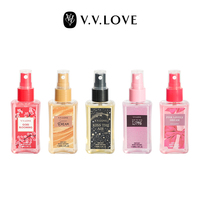 V.V.LOVE Perfume Corporal para Mujer de 60 ml, Fragancia Floral/Afrutada/Amaderada, Venta al por Mayor de Fábrica, Portátil para Uso Diario