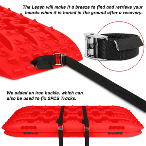 Амбициозные внедорожные тяговые щиты с тяговыми гусеницами коврики для шин для автомобилей с сумкой для хранения подходит для любого автомобиля - Product Image 6