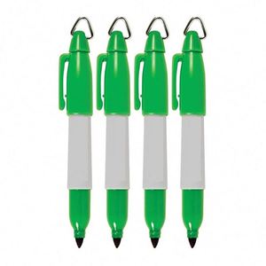 Gift Promotional Bulk Non Toxic Ink Mini <b>Hook</b> Permanent Marker Pen Set with Custom Logo - Product Image 1