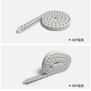 Nueva cadena transportadora de plástico 40p Cadena recta 40p para planta de fabricación - Product Image 5