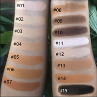 Base de cobertura completa de alta calidad, bronceador, polvo prensado, paleta vegana impermeable de larga duración, polvo prensado